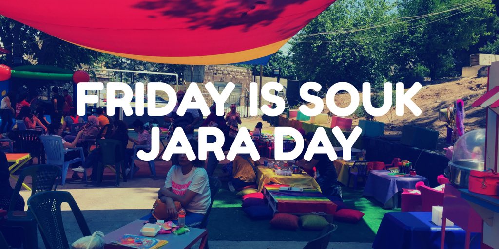 It’s Friday! Come to the biggest outdoor market in #amman #FridayFunDay we are open from 10-10 ⁦<a href="/bataleh/">Aroub Soubh عروب صبح 🐢🌱</a>⁩ ⁦<a href="/Deema22/">ديما علم فراج</a>⁩ ⁦<a href="/Shusmo/">Khaled El Ahmad</a>⁩ ⁦<a href="/ZaynaHamarneh/">Zayna Al-Hamarneh</a>⁩ ⁦@GhadaSaba⁩ ⁦<a href="/AnasAlShariff/">⭐️الشريف⭐️</a>⁩ ⁦<a href="/RawanAlMufleh1/">Rawan Al-Mufleh</a>⁩ ⁦<a href="/AnasMadanat/">Anas Al-Madanat</a>⁩ ⁦<a href="/LinaAnnab/">Lina Annab リーナ アンナーブ</a>⁩