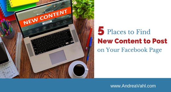 AndreaVahl's tweet image. Looking for content for your Facebook business page? bit.ly/1ns2N5o #facebookcontent #content