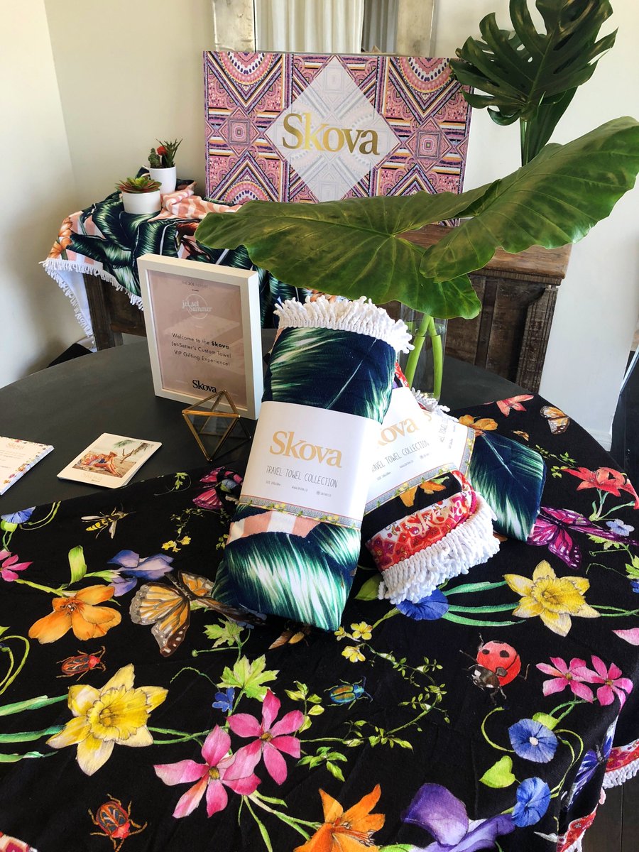 thezoereport's tweet photo. Honestly, your summer wardrobe isn't complete without a chic https://t.co/48sBzfyql6 towel... #SKOVAtribe #JetSetSummer #ad https://t.co/xlBUIkV1fc