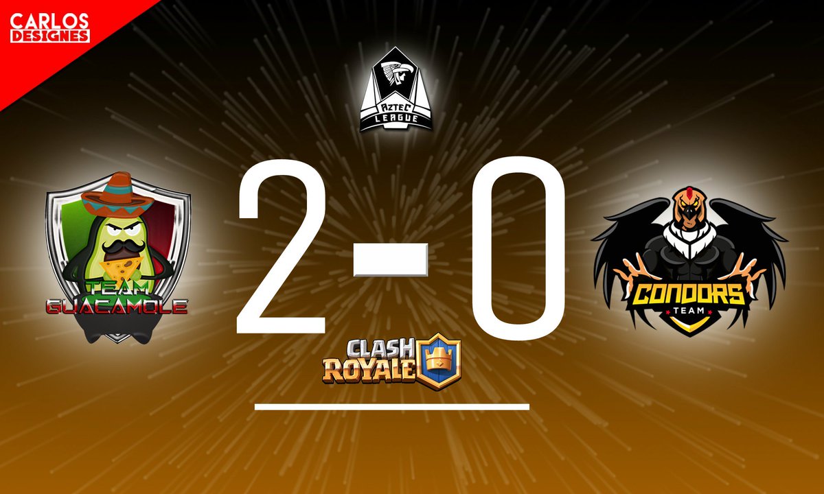 ⏺️ Semifinal <a href="/AztecLeague/">Aztec League</a> ⏺️
[#Resultado]

Segundo finalista <a href="/guacamole_team/">Team Guacamole™</a> 🇲🇽

Orgulloso de tener a un equipo Mexicano en la gran final 🏆 trás derrotar a su rival con un 2-0 rotundo!

Sin duda un gran ejemplo de que en México hay talento 🇲🇽🏆