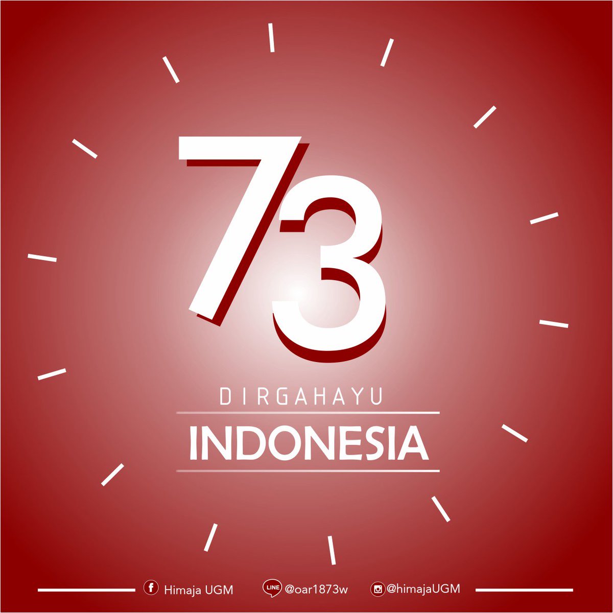 [Dirgahayu RI ke-73!]

Kemerdekaan yang kita rasakan saat ini bukanlah hal yang mudah untuk di dapat, butuh perjuangan beratus tahun sampai beribu nyawa di kobarkan. Kini saatnya tanggung jawab kita untuk mempertahankan kemerdekaan Indonesia dan mewujudkan cita-cita bangsa ini.