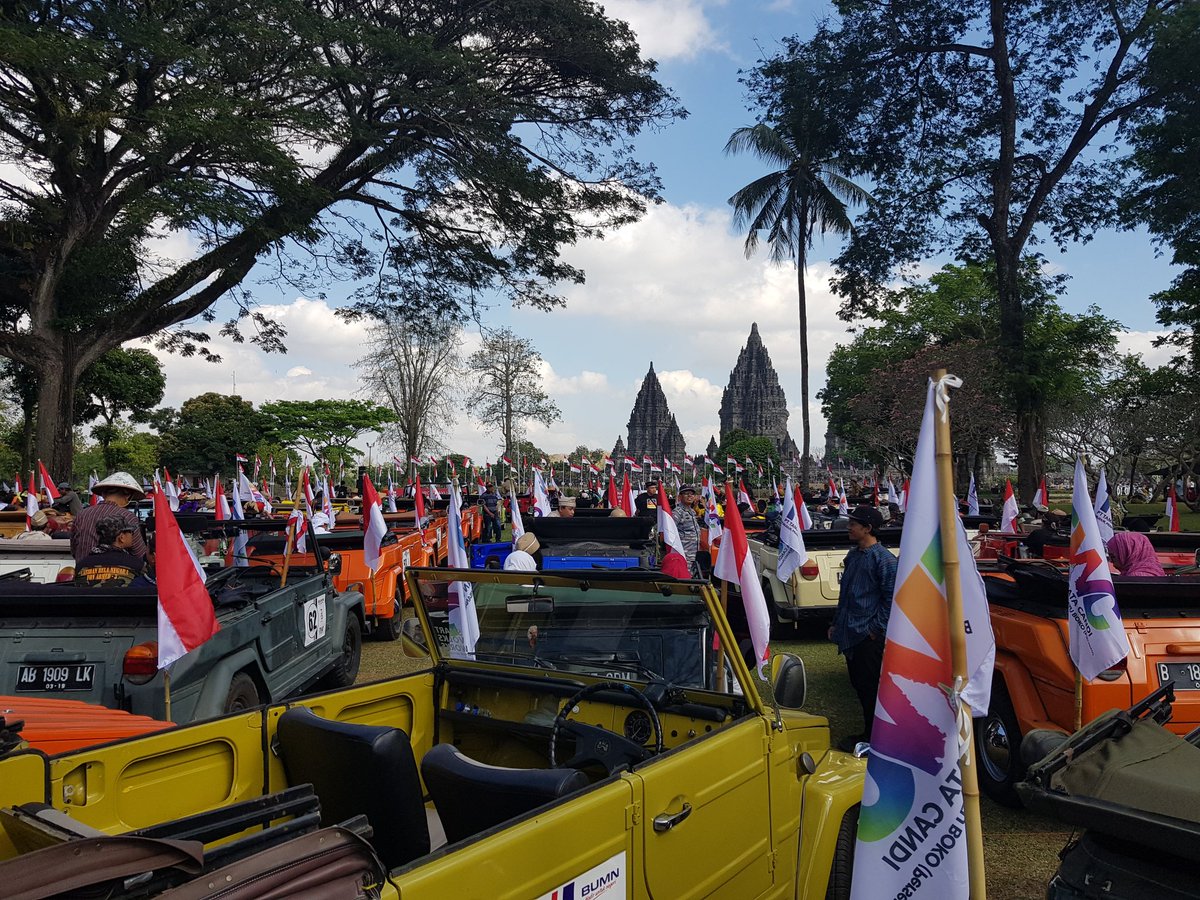 injourney_IDM's tweet photo. #TWC73RI Dirut TWC Edy Setijono”  Diperingatan HUT RI kali ini , kita sengaja membuat satu upacara yang unik, tujuannya adalah kita ingin menampilkan suatu kreativitas yang juga bisa menjadi suatu daya tarik yang diharapkan menarik minat kunjungan wisatawan. https://t.co/fVBkp5EQX5