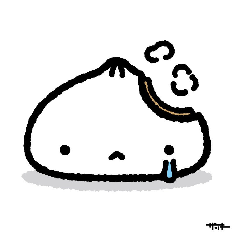 ザッキー もひ 描くのも簡単なキャラなので笑 マイペースにやりますよ