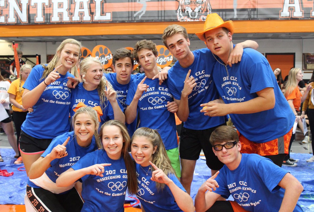 StuCoCLC's tweet photo. Let’s be honest, we just couldn’t wait to get Homecoming Olympics rolling. Who things they have what it takes this year!? #WERCLC Register your team by Tuesday! https://t.co/arKILxOF0T
