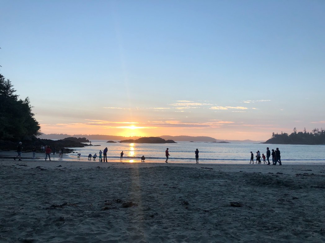 Ed_Michaela's tweet photo. Work this week included taking 8 teenagers to Tofino surfing and camping. https://t.co/MV6uLFbqqr