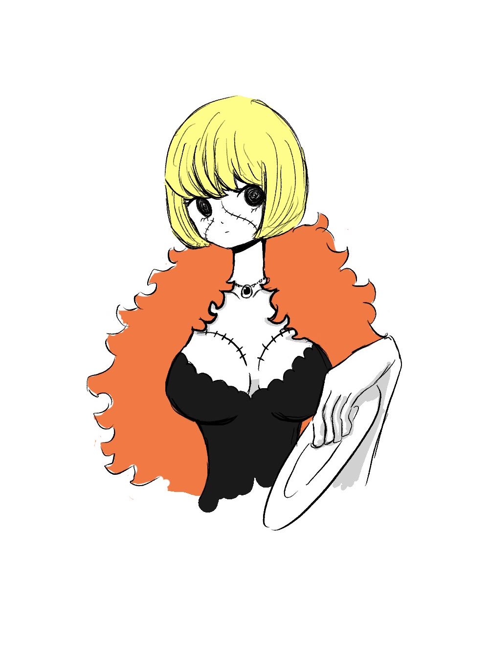 べありんがー Twitterissa 白肌 金髪ショート つぎはぎゾンビ なかなかキャラ立ちしてるシンドリーちゃん なぜ人気がないのか ワンピースクラスタさんと繋がりたい ワンピース好きと繋がりたい T Co Ail9dos30f Twitter