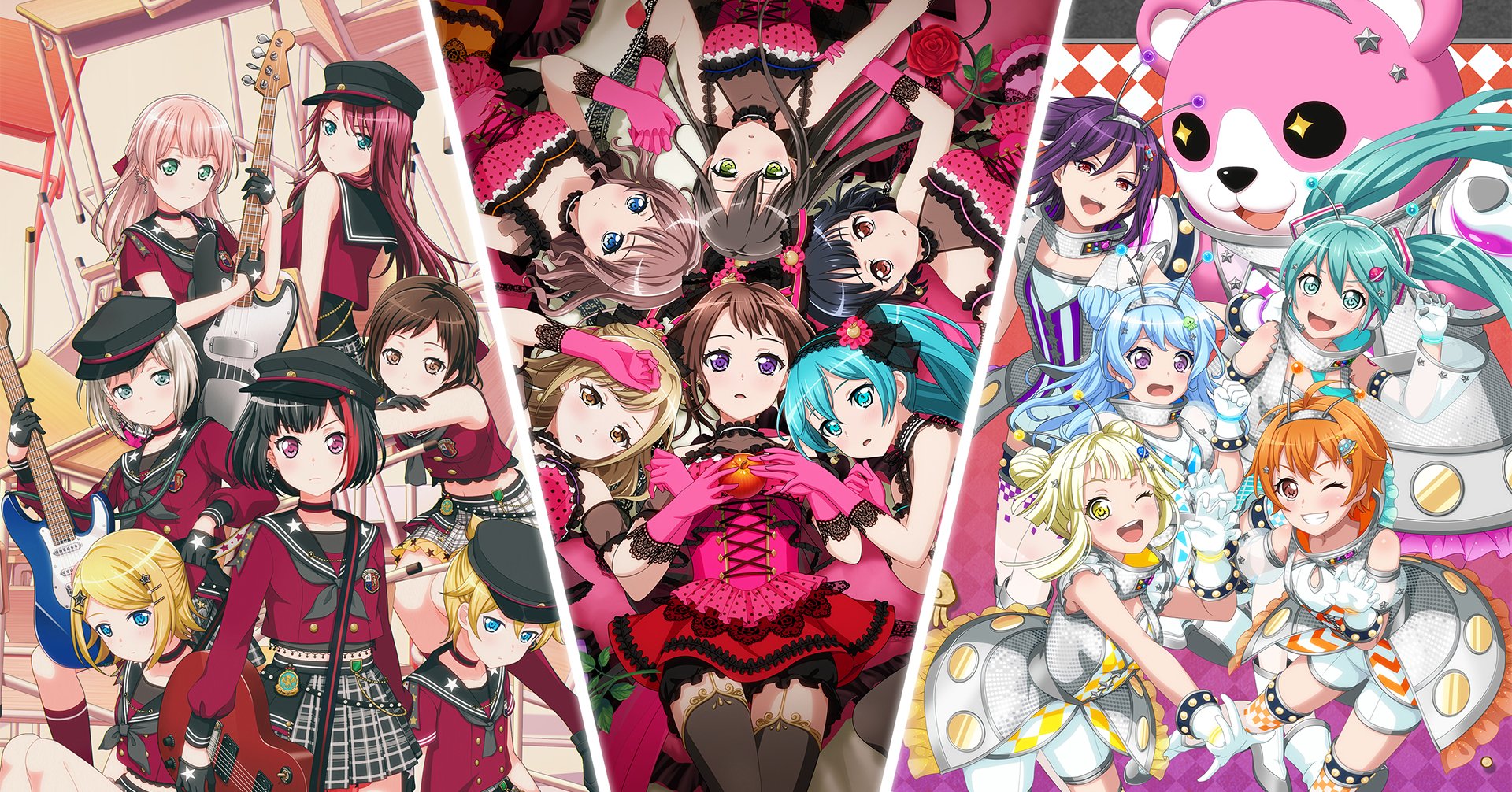 Twitter 上的 バンドリ ガルパ最新情報 Gamew ガルパ 初音ミクコラボ開催記念ログインキャンペーン コラボ開催期間中 ゲーム にログインした方全員にアフターグロウ ポピパ ハロハピのメンバー全員のコラボライブ衣装と初音ミクコラボドリンク ライブブースト10