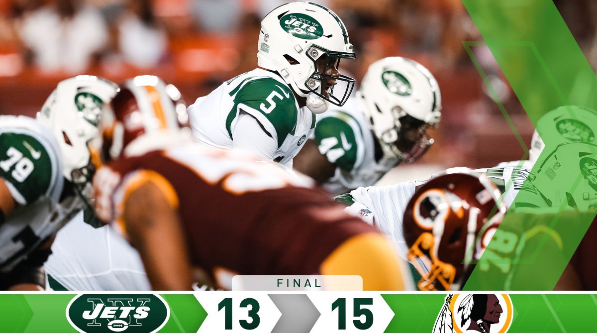 Halfway to games that count. #NYJvsWAS https://t.co/0dN2tKHUmg