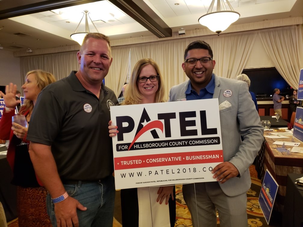 pateltimes's tweet photo. Thanks to @HCFFLocal2294 member for stopping by our table @brandon_chamber Hob Nob @TPepinsHC! We are truly grateful for your #Patel2018 support! https://t.co/jrzAtog029