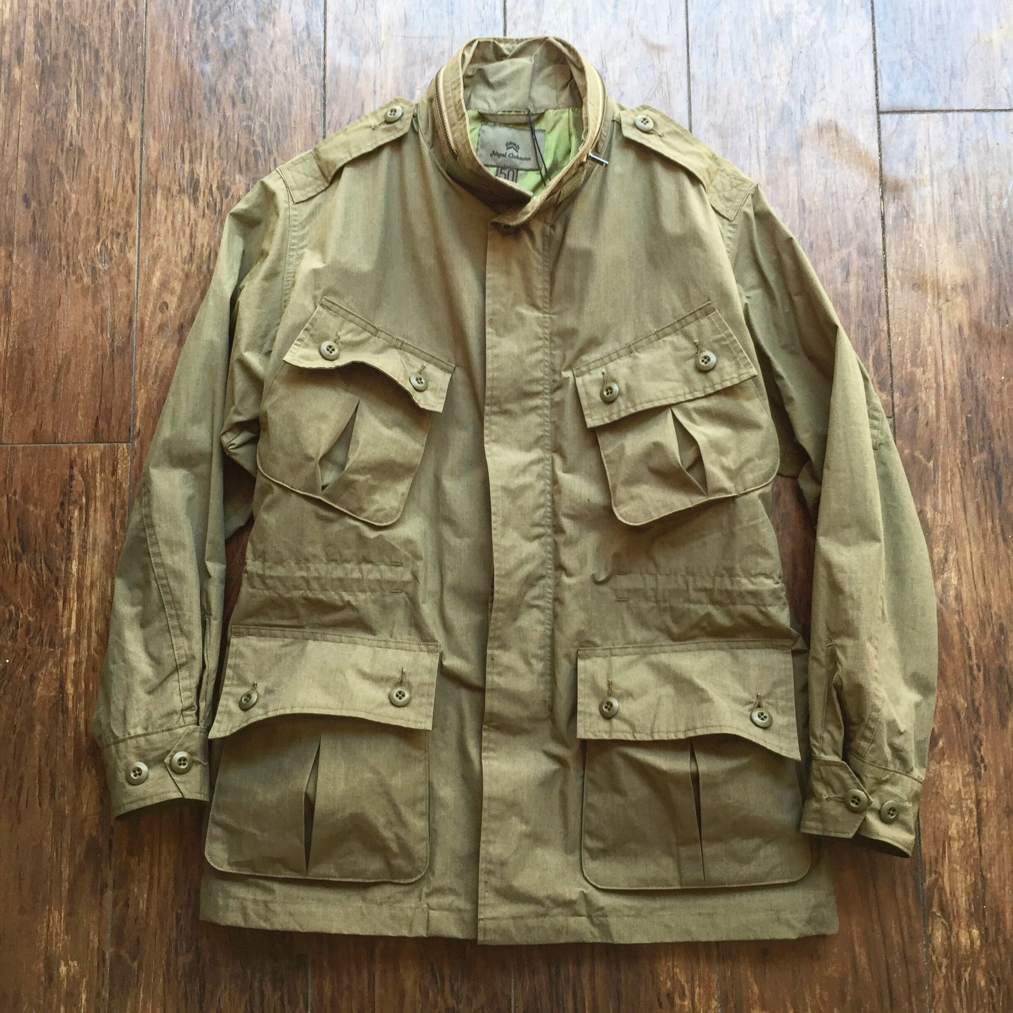 Nigel Cabourn FATIGUE JACKET VIETNAM - www.vanroonliving.com