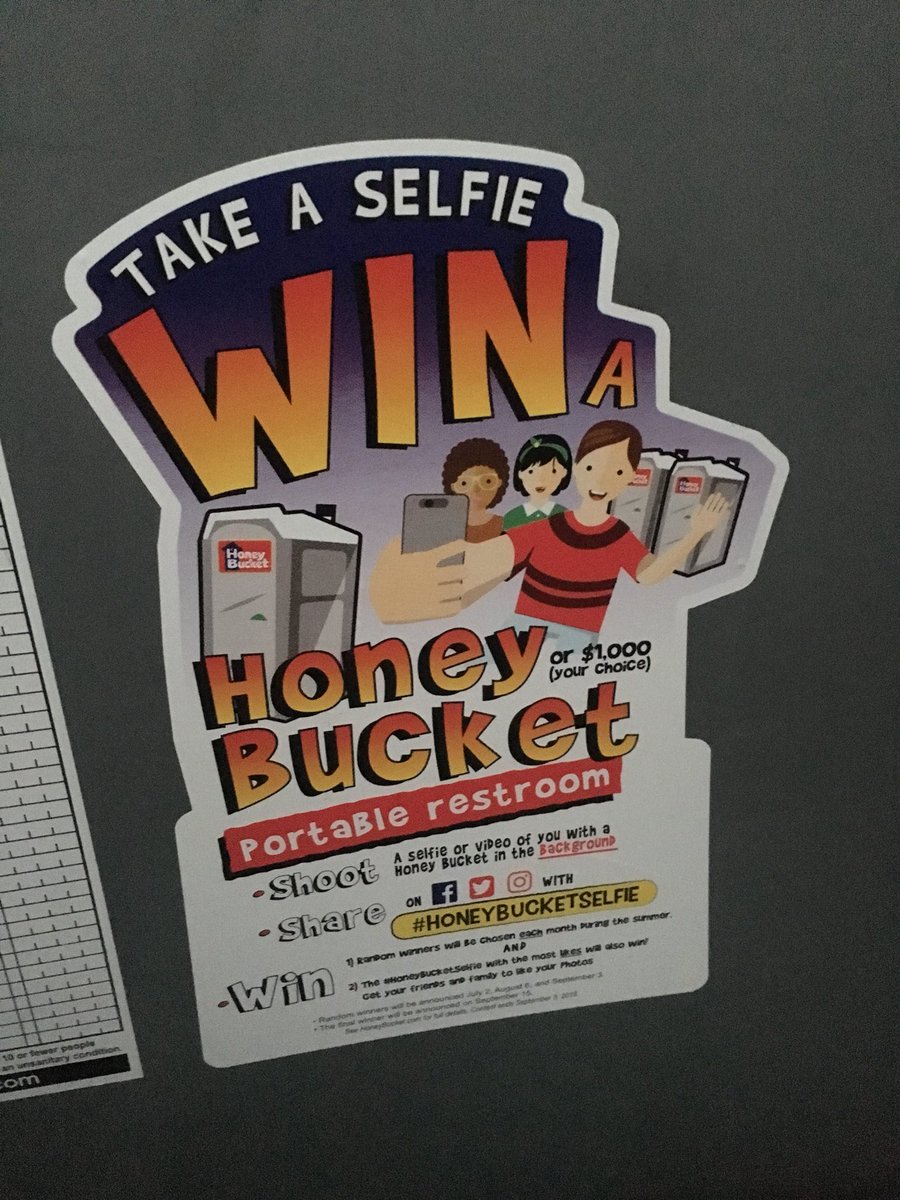 kevsstrong's tweet photo. Alright friends, I just redownloaded Twitter for my once in a life time chance to win MY VERY OWN PORTAPOTTY. Please help my dreams become a realty! @honeybucket https://t.co/USWiLSiQxt