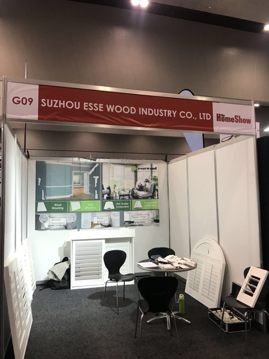 PvcShutter's tweet image. 2018 Melbourne home show from 16 Aug to 19 Aug in Melbourne convention and exhibition center 
our booth number is: G 09
Hereby we warmly welcome you to visit this show and to discuss with us if your time permits.