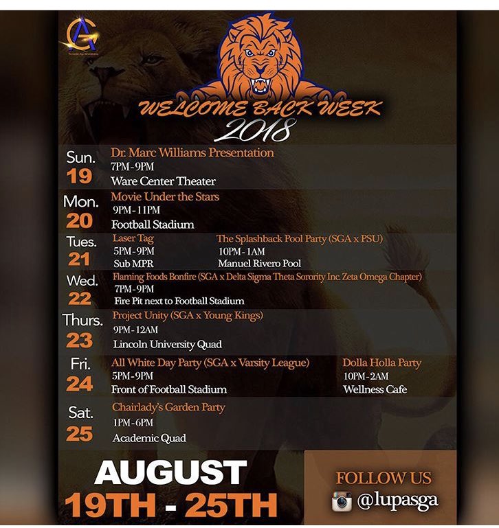 TheLU20's tweet photo. Welcome back week is on and popping 😈 https://t.co/n4JDEaRIlr