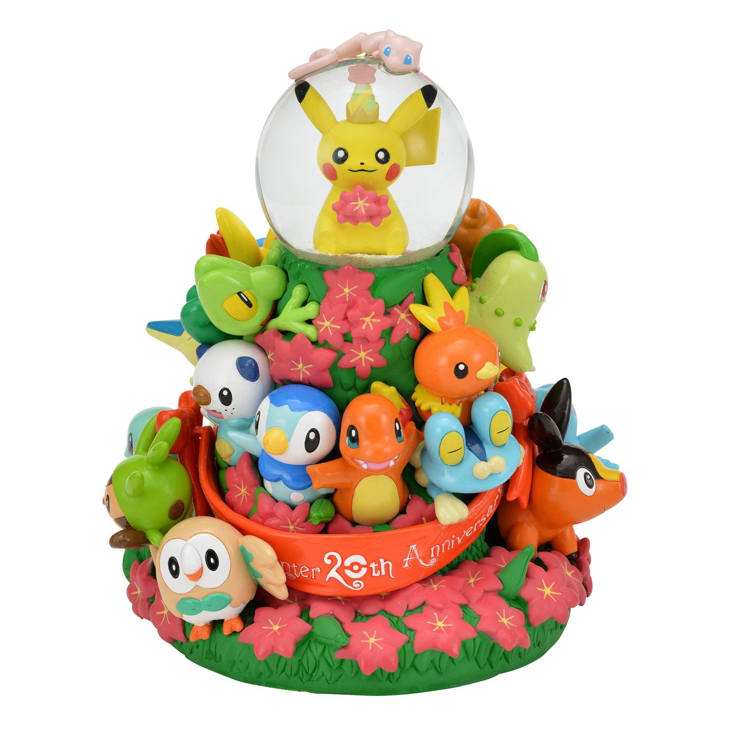 ポケモンセンター20周年　ウォーターグローブ　ピカチュウ ポケモンセンター20周年 ウォーターグローブ ピカチュウ