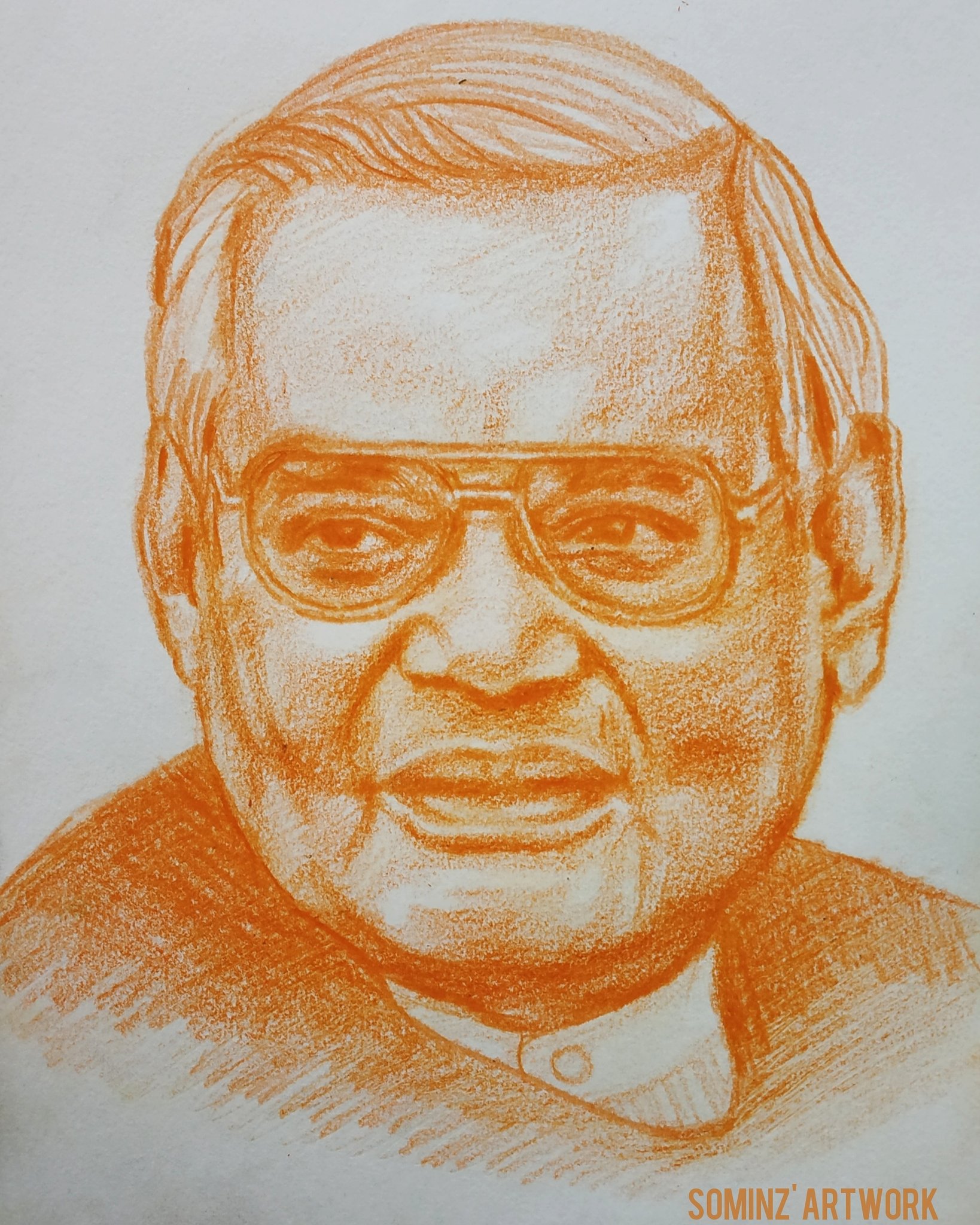 Atal Bihari Vajpayee Famous Indian Statesman Prime Minister of India Vector  Sketch Portrait Editorial Image - Illustration of political, statesman:  229922695