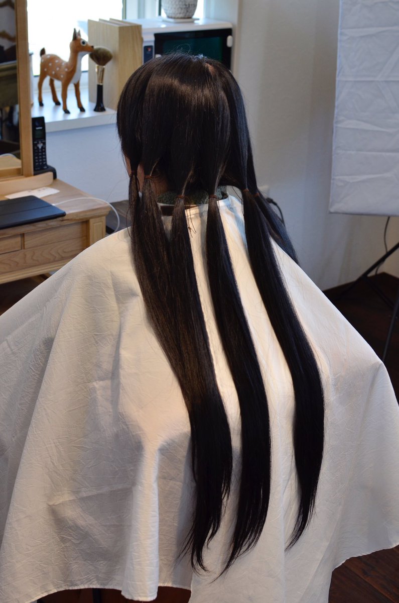 ロロ 中の人は僕 ヘアドネ ご協力感謝です 60cm オーバー カラーパーマ無しの極上髪 でした 責任を持ってジャーダックに送らせていただきます Jhdac ヘアドネーション ヘアドネーションは18歳以下の方対象の医療用