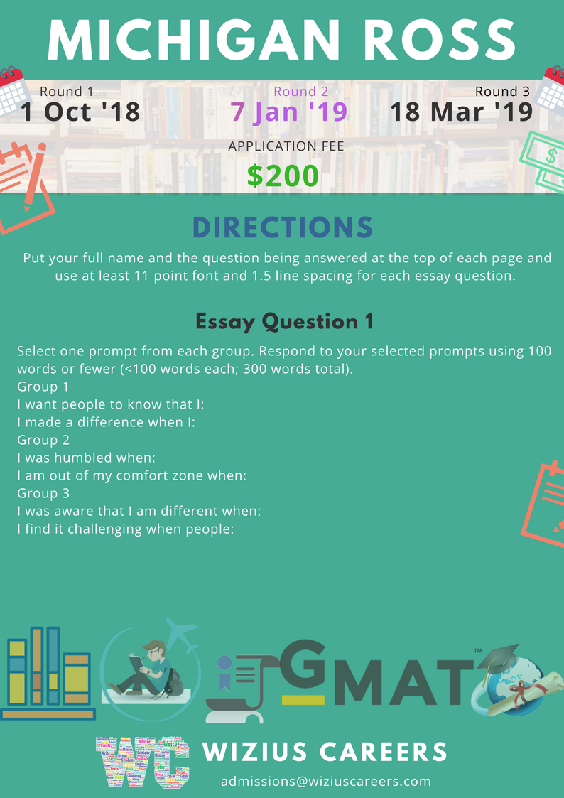 wiziuscareers's tweet photo. Ross MBA Application Guide
#Ross, #MBA, #Essay, #topBschool, #admissions, #whyMBA, #whynow, #whyross, #impact, #GMAT, #team, #smart, #MAP, #leadership, #consulting, #innovation https://t.co/Npi0xHTGJy