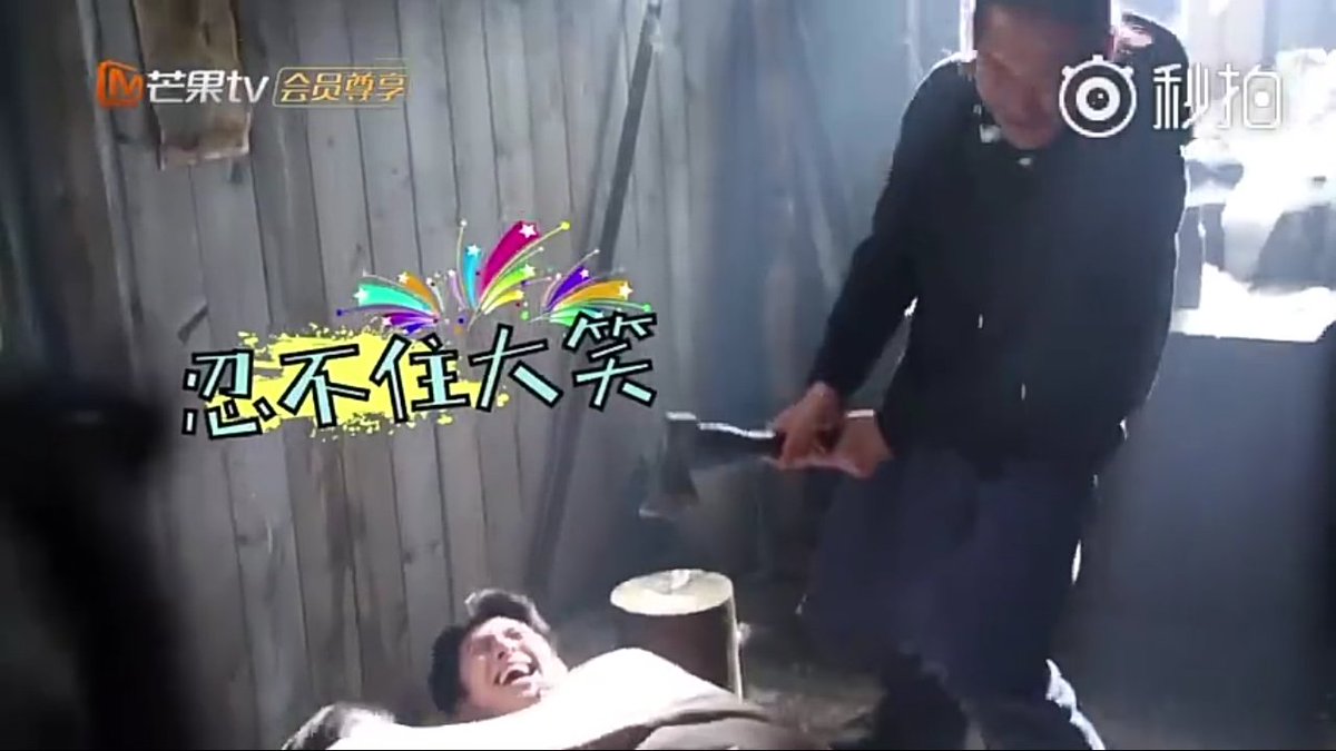 So Dd & Yy were laughing under those sheets for 7 secs.  until the director came near them brought an ax and even said " WTF!"  they are unbelievable!Yy's head were over Dd's arm while her right hand were on his waist  most are awkward w/ body heat scene but not them 