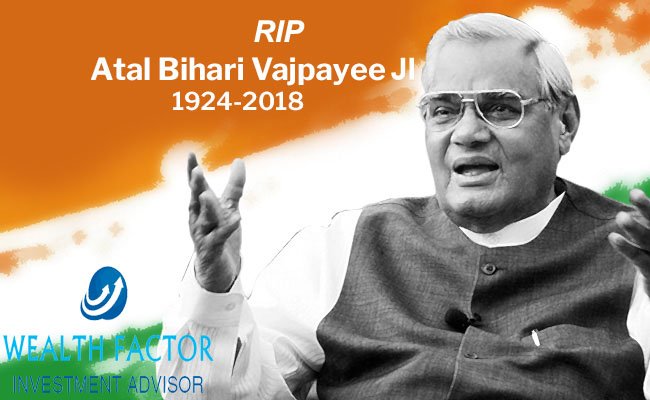 towealthfactor's tweet photo. Atal mara nahi. Atal marte nahin. JEE GAYE ATALJI !!
Great loss to nation.we have lost one of the most honorable and honest leader of our country. Words are not enough to express this loss.May his soul rest in peace.
Bhavbhini Shraddhanjali from #WEALTHFACTOR FAMILY. Om shanti ! https://t.co/jUuU1RalI1