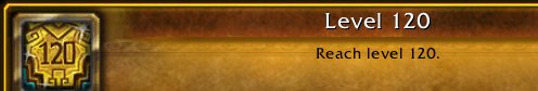 YA ALFIN CSM!!

I just earned the [Level 120] Achievement! #Warcraft
