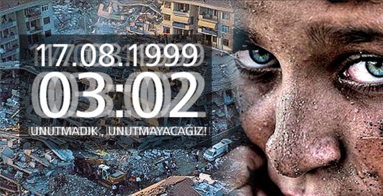 19 sene önce meydana gelen Marmara Depremi’nde hayatını kaybeden vatandaşlarımızı rahmetle anıyoruz... #17Ağustos1999