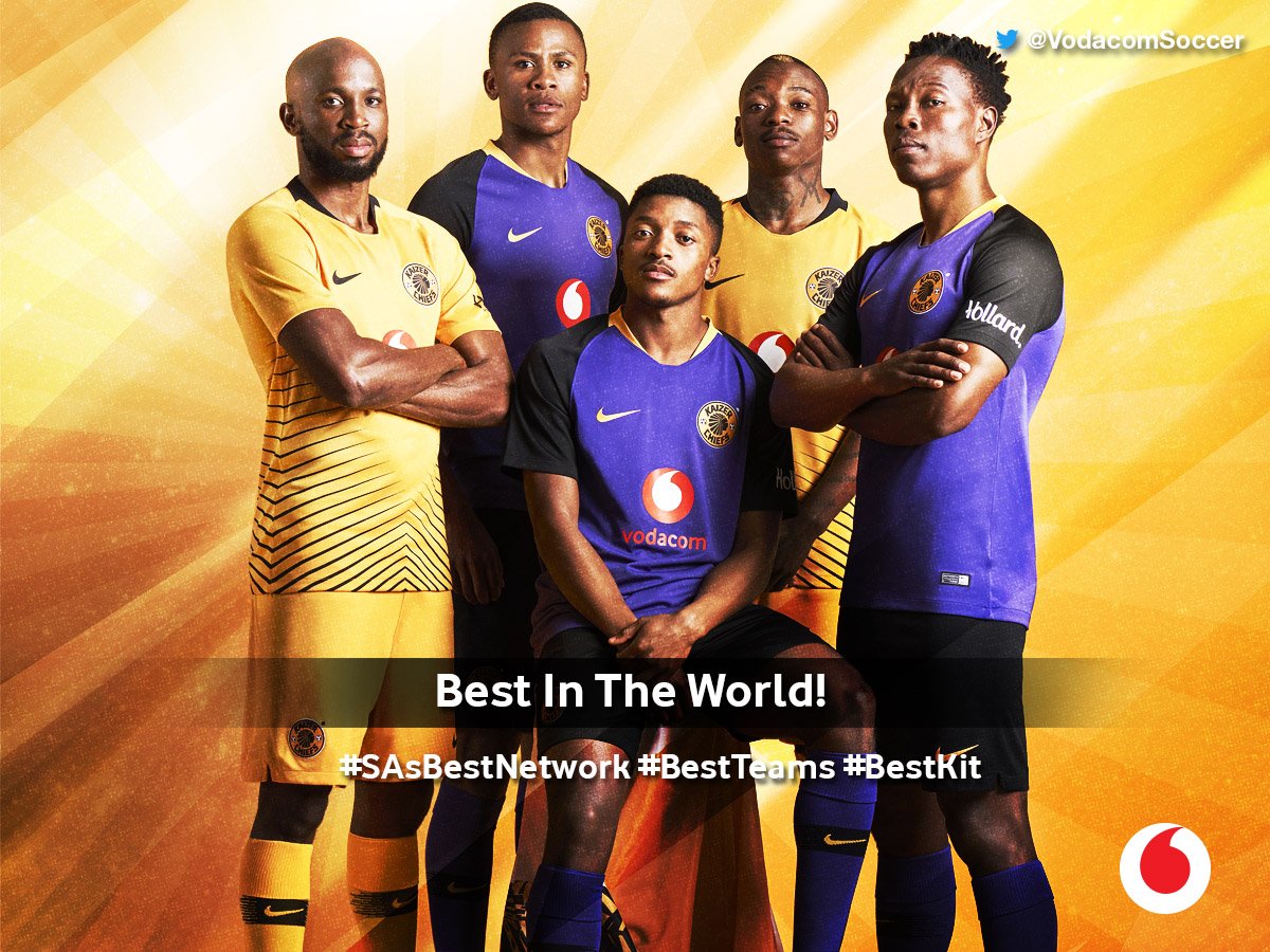 Congrats to @KaizerChiefs whose 2018/2019 kit has been voted the best in the world by UK’s FourFourTwo Magazine. Vodacom, #SAsBestNetwork behind the #BestTeam with the #BestKit.