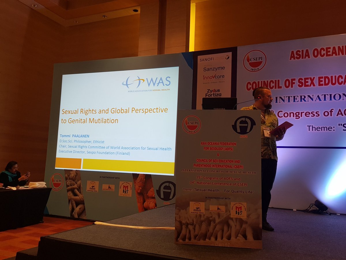 Dr Christopher Fox (@sexlifetherapy) on Twitter photo Dr Tommi Paalanen presents on Sexual Rights and Genital Mutilation <a href="/SASNational/">AusSexologists</a> <a href="/WAS_org/">World Association for Sexual Health</a> #sexualrights #humanrights #sexualhealth Dr Tommi Paalanen presents on Sexual Rights and Genital Mutilation <a href="/SASNational/">AusSexologists</a> <a href="/WAS_org/">World Association for Sexual Health</a> #sexualrights #humanrights #sexualhealth