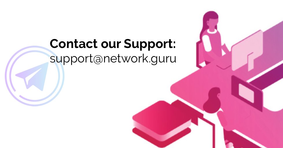 NetworkGURUapp's tweet photo. Our Customer Support is always there to guide you through any issues or enquiries you might have on our platform.
📨Make sure to mark our NEW SUPPORT EMAIL: support@network.guru
🌐https://t.co/k40IoA3GGU
#affiliatemarketing $gta $neo #cryptonews #networkguru #gagapay https://t.co/H4WYVWCYPQ