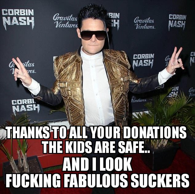 vexed_vybz's tweet photo. Wow Corey Feldman!! That is just so amazing!! The truth is finally coming !! ..and big things too oh my !! ..so are you going to finally admit you scammed 1000s out of $300k plus? your such a hero and the children are finally saved!! What would the world do without you?? https://t.co/aoBwue6SXj