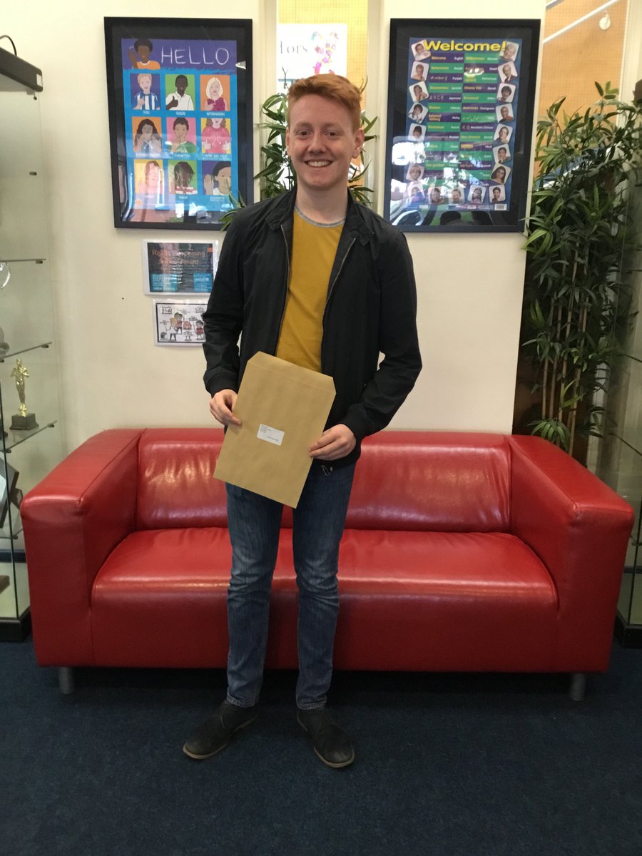 Well done to Kane who is heading off to Lincoln University to study International Relations and Politics