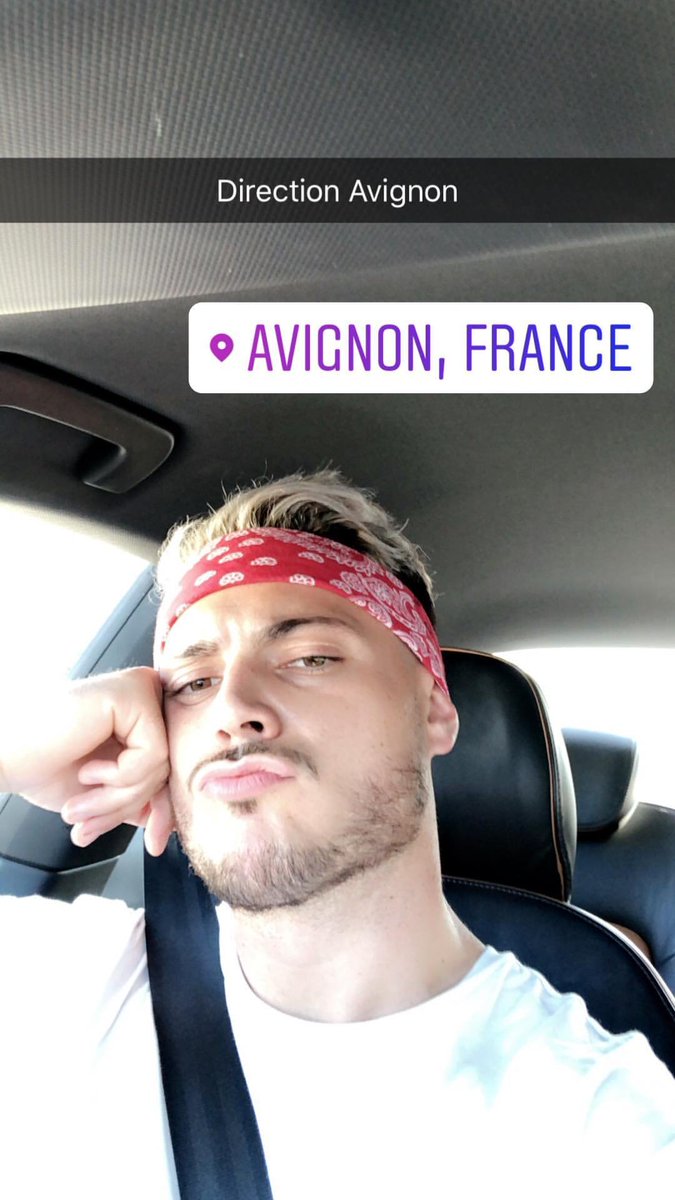 Petite photo de Flo à Avignon, hier.