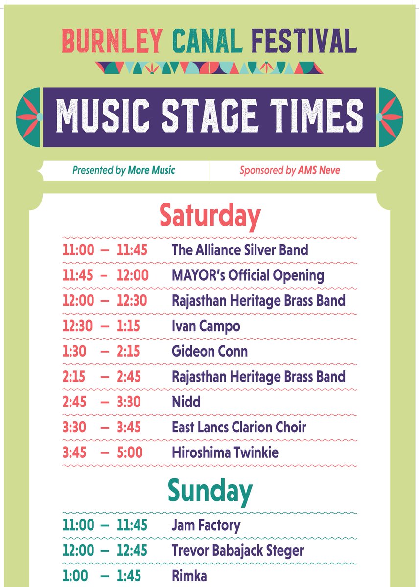 <a href="/AMSNeveLtd/">Neve</a> <a href="/MoreMusic1/">More Music</a> <a href="/IvanCampoMusic/">Ivan Campo</a> #BurnleyAllianceSilverBand <a href="/GideonConn/">Gideon Conn</a> #ClarionChoir <a href="/Hiroshimatwinki/">Hiroshimatwinky</a> #JamFactory #Nidd #TrevorBabajacksteger #Rimka #TheLongNights @redhippo_ #RajasthanHeritageBrassBand #SomethingForEveryone #NotLongNow!