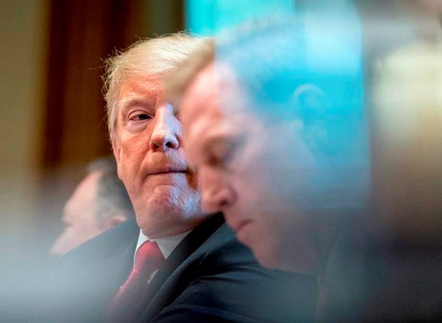 Trump suggests Canada has been sidelined from latest #NAFTA negotiations: bit.ly/2vSdGnA https://t.co/up7t12pFFp