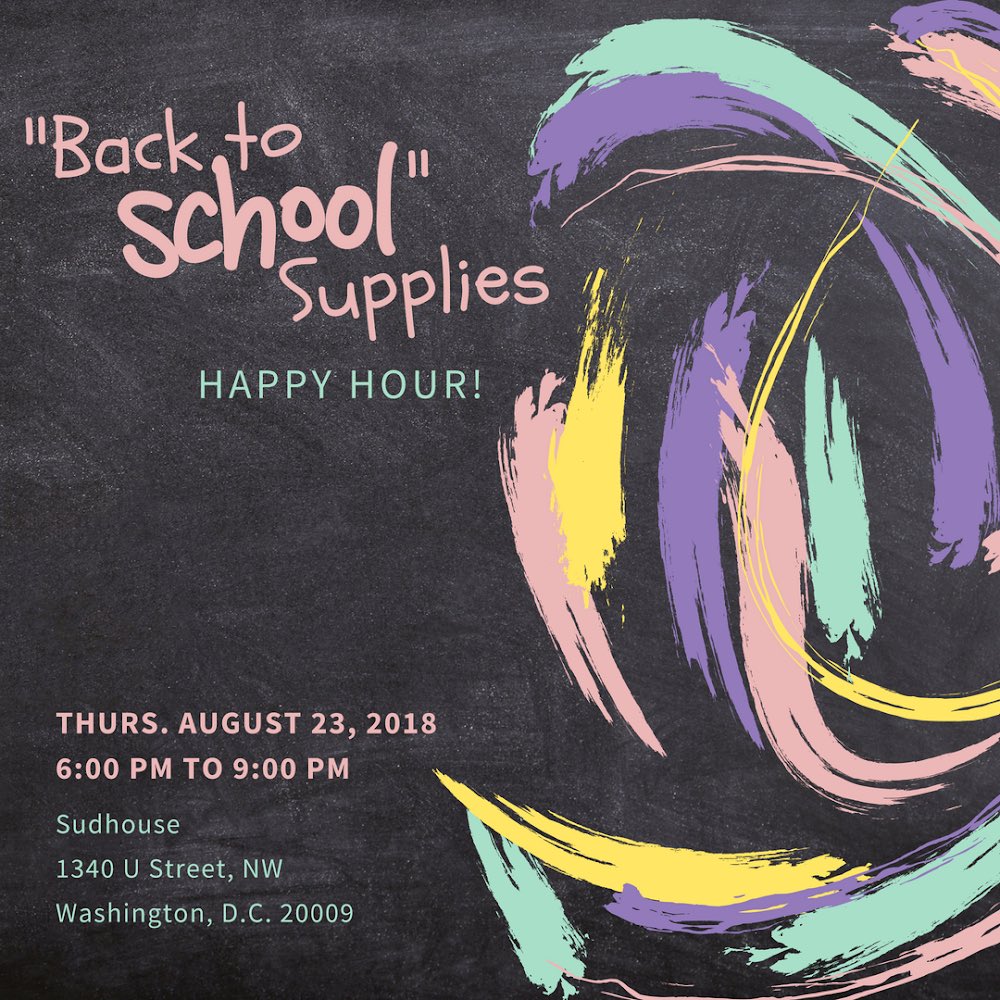 WofDartmouthDC's tweet photo. Catch up w/#womenofdartmouth over happy hour &amp; give back to children supported through our Community Service partnership w/@YWCA_NCA!

Attendees are encouraged to bring school supplies or a suggested donation of $25. We can’t wait to see what you bring!📚✏️🎒

@dartmouthalumni https://t.co/ZWNyxpgA8L