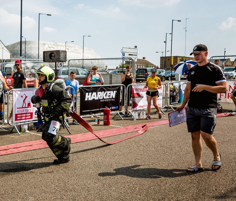 Harken_SandR's tweet photo. #HarkenIndustrial branding present at the recent British Firefighter Challenge 2018 in Bury St Edmunds @TeamGB_Fire #FireandRescue #FireServices #BritishFireFighterChallenge #BFFC2018 #BFFC18 https://t.co/otXZNpeyZb