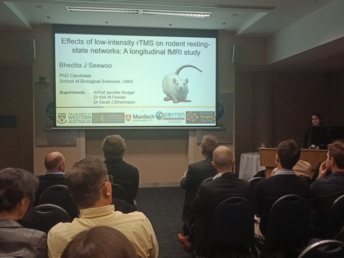 BrainStimTx's tweet photo. Bhedita Seewoo presenting a data blitz at #ABSS2018 #WomeninSTEM https://t.co/RsRDpLT9C8