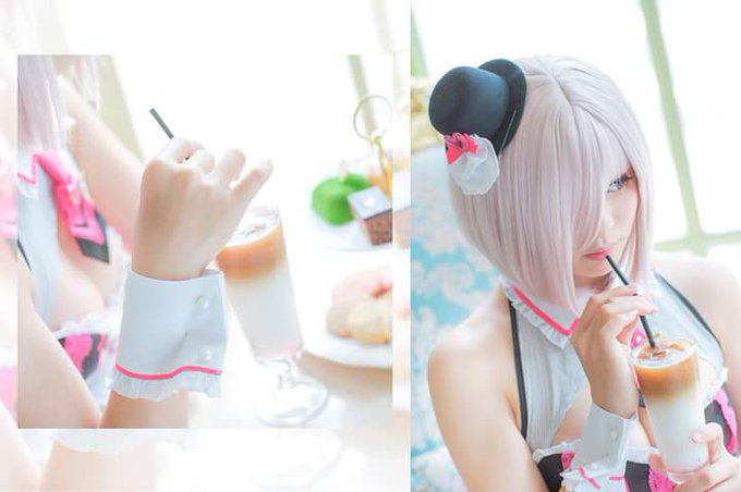 ハッピーバレンタインデー❤
#fate #FateGO #fgo #マシュキリエライト #七夕快乐 