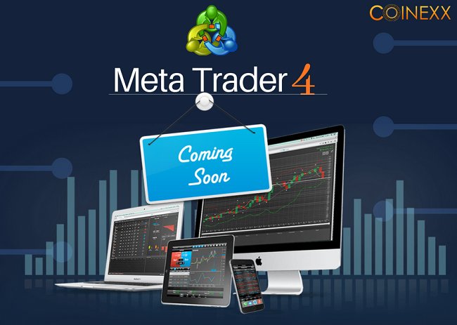 COINEXX_'s tweet photo. BIG NEWS!!!!
We are excited to announce that Traders on @COINEXX_ will soon be able to access their accounts on MetaTrader 4 platform in the coming weeks. Keep watching this space"
VISIT: https://t.co/usYWDypRQE

#forextrading #cryptotrading #cryptoforextrading #bitcoin #MT4 https://t.co/6UdUwwaY2c