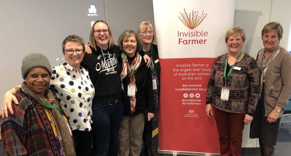 invisfarmer's tweet photo. @invisfarmer is delighted to be part of the 25th anniversary of @AustWomenInAg being celebrated in Shepparton this weekend. https://t.co/9QJ97LC6CD