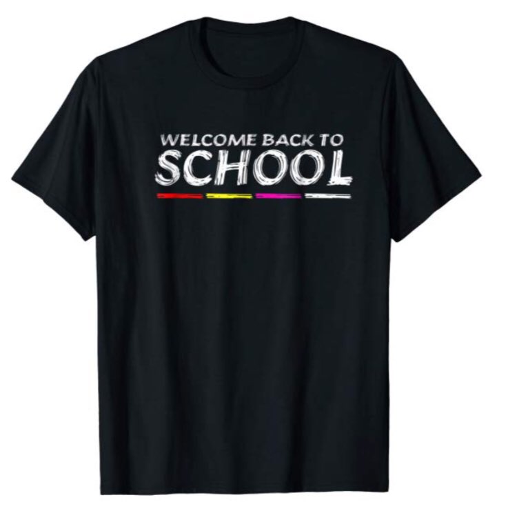 design_amazon's tweet image. #CityHallSelfie Welcome Back To School T-shirt #school #shirt_funny To buy this t-shirt from the Amazon store please enter on this link amazon.com/dp/B07GKPZ8HW  and thank you from my heart ♥️