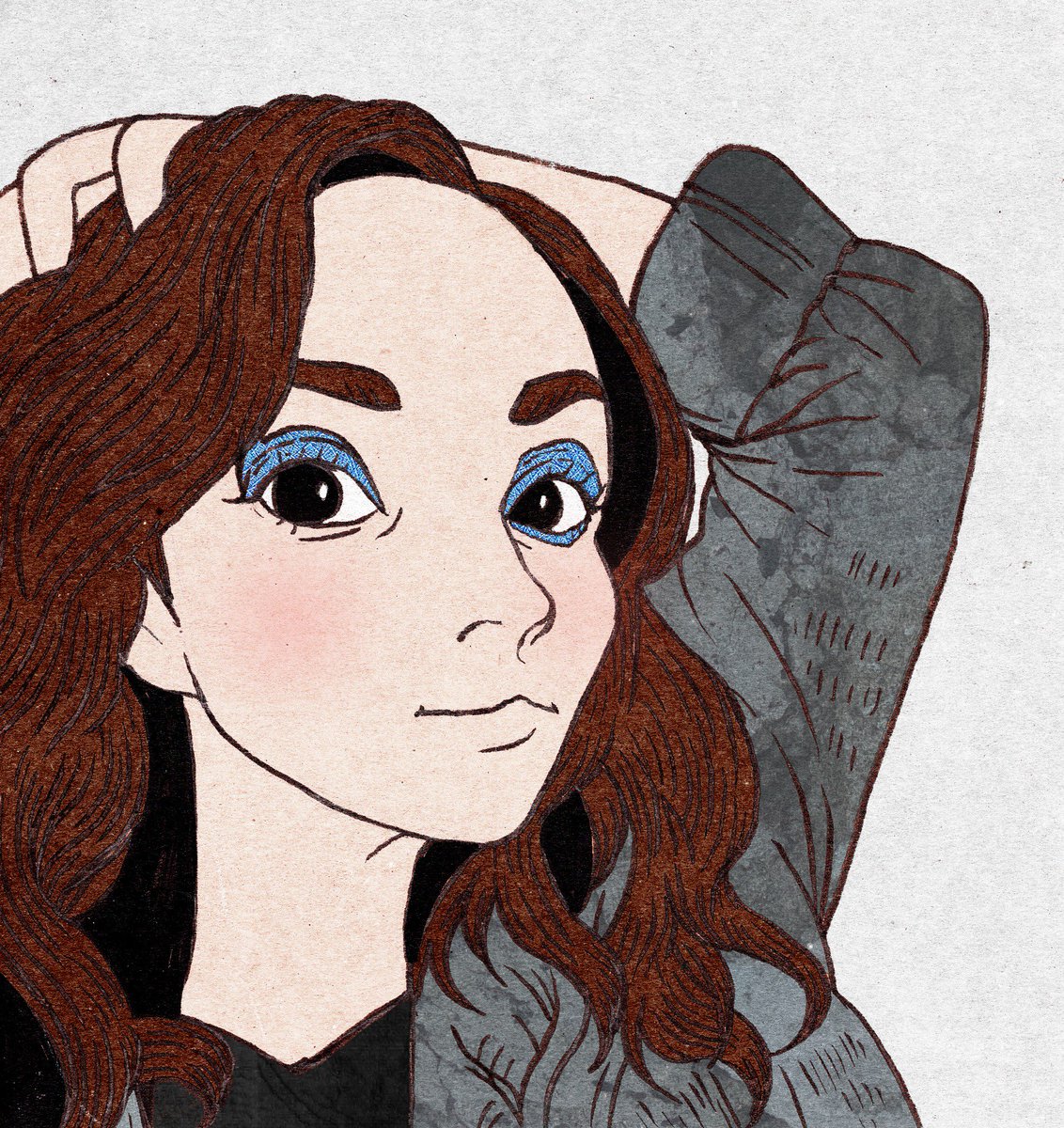 zinan28's tweet photo. Lauren Mayberry (@CHVRCHES ) , Blue
Lauren : Blue, da ba dee, etc. Last promo day of tour.
Hope @laurenevemay can fellow my twitter.
#神奇光線發射
#插畫
#CHVRCHES
#LaurenMayberry
#LoveIsDead
#CHV3
@Iain_A_Cook
@doksan
@thejonnyscott https://t.co/DUFrRZnjgv