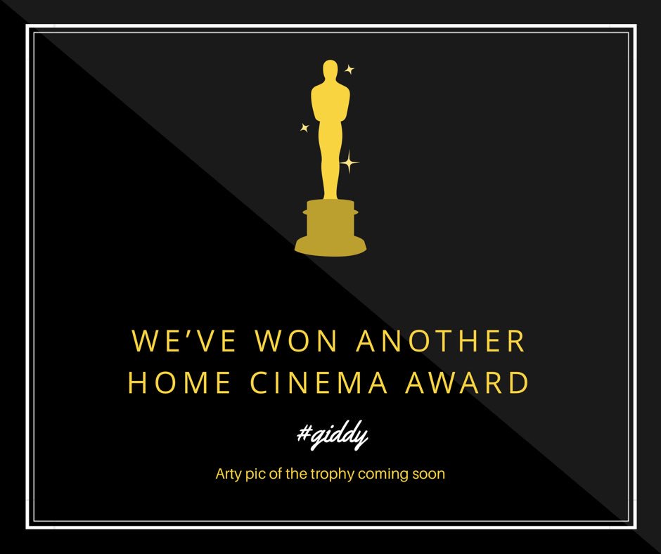 Wakefields_tech's tweet image. A M A Z I N G // N E W S!!
We’re delighted to reveal we’ve won ANOTHER Award For Home Cinema Rooms across the North East - Over the moon #homecinema #cinema #cinemaroom #smarthome #technology #movie  #home #designer #entertainment #northeast #awardwinning #bespoke #custom winners