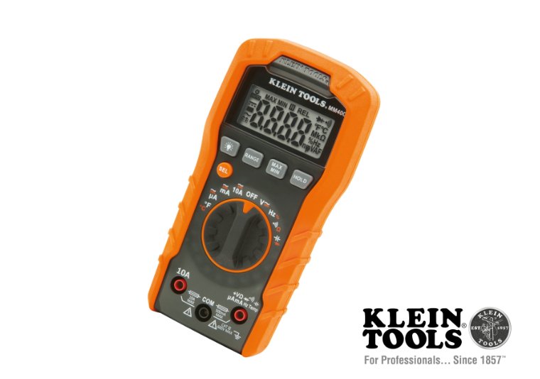 Designed with the needs of the installer in mind <a href="/Klein_Tools/">Klein Tools</a> has introduced the MM400, an auto-ranging multimeter measuring up to 600V AC/DC #voltage, 10A AC/DC current and 40 MΩ resistance #electrical #tools <a href="/proelectrician/">Professional Electrician & Installer</a>
ow.ly/h8if30lpDLK