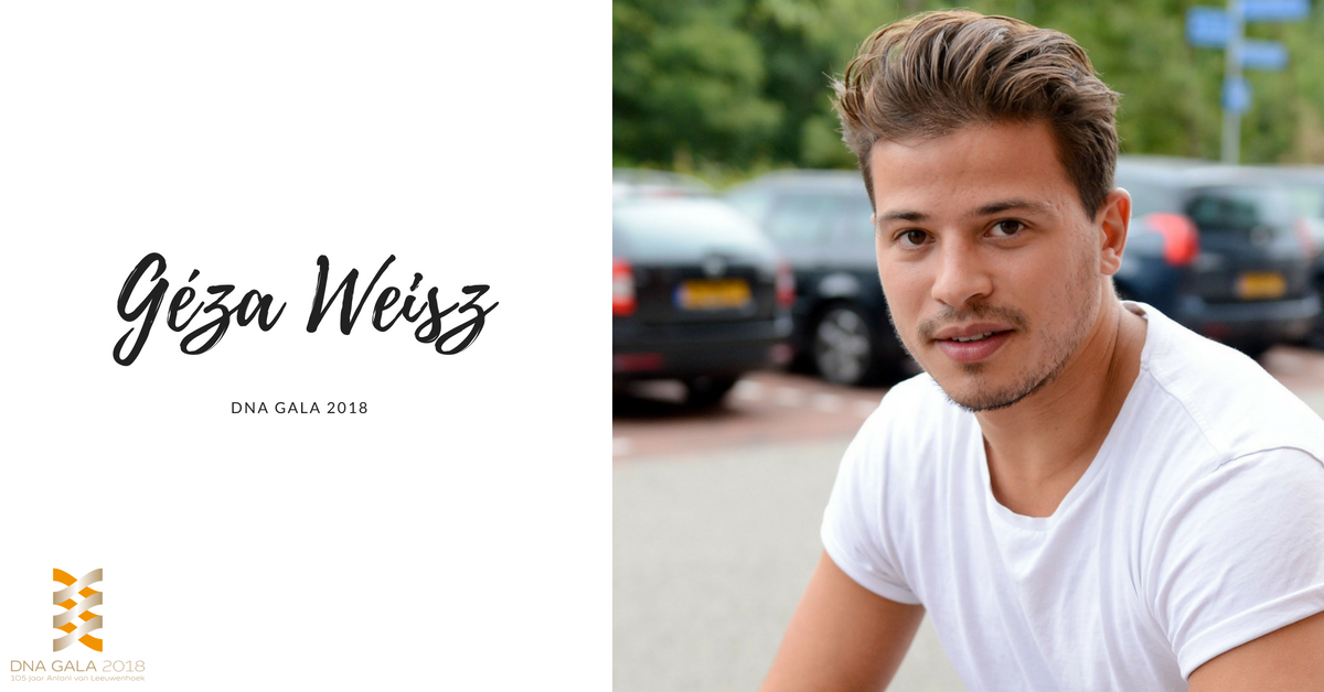 DNA_Gala's tweet photo. @GezaWeisz zal de spetterende afterparty van het DNA Gala 2018 verzorgen. Géza Weisz is zijn werk als acteur ook een zeer geliefde DJ. Eerder dit jaar draaide Géza op Amsterdam Open Air en zal later deze maand ook te zien zijn op @mysteryland.. https://t.co/g87QPzYFea