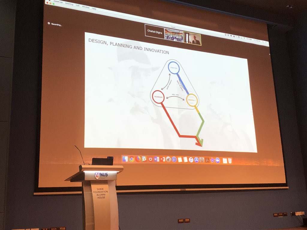 A_strid's tweet photo. @henkovink is wherever you need him to be! Live from the Netherlands at the Designing Resilience in Asia competition @NUSingapore https://t.co/ynQlxpSGQO