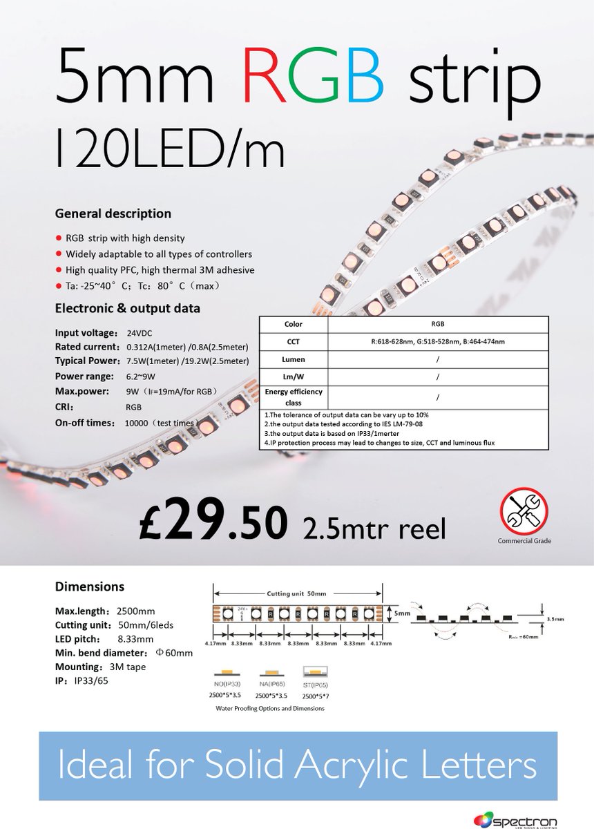 SpectronLED's tweet image. Spectron Newsletter - 120 LED RGB Strips - mailchi.mp/71c61519b670/s…