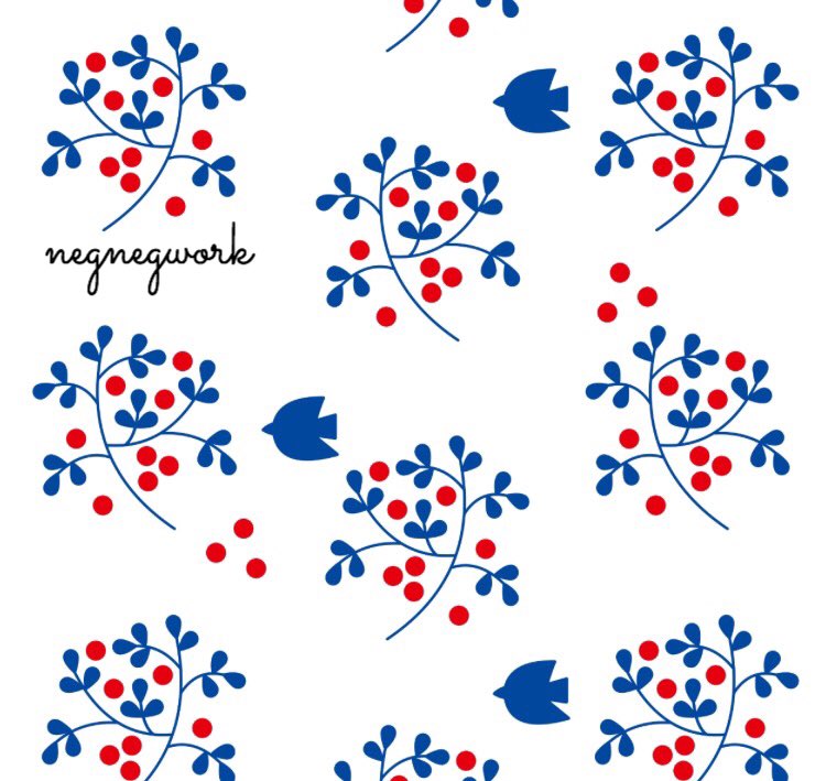 Uzivatel Neg Na Twitteru 今日のデザインワーク 北欧刺繍のデザイン コンペ用図案です 小さな木の実と鳥さん ﾉ 刺繍図案 デザイン イラスト コンペ