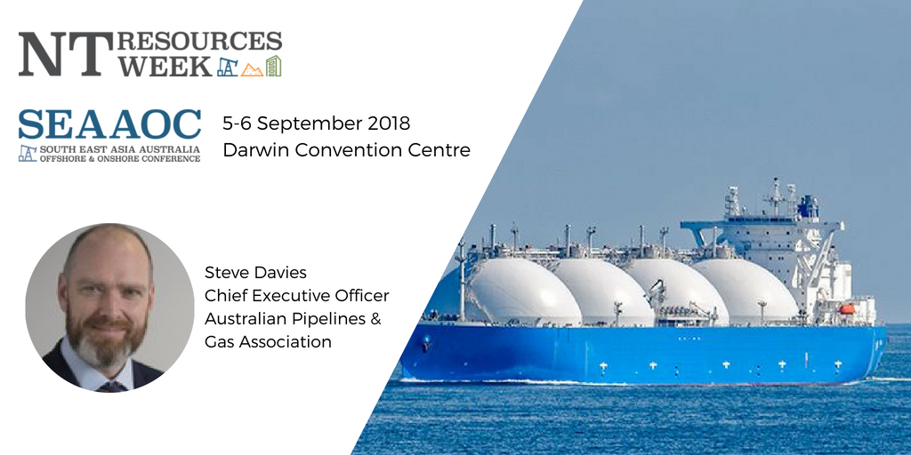 Changing landscape of pipeline markets and gas flows - Hear Steve Davies,
CEO, Australian Pipelines &amp; Gas Association at #seaaoc #NTRW ntresourcesweek.com.au