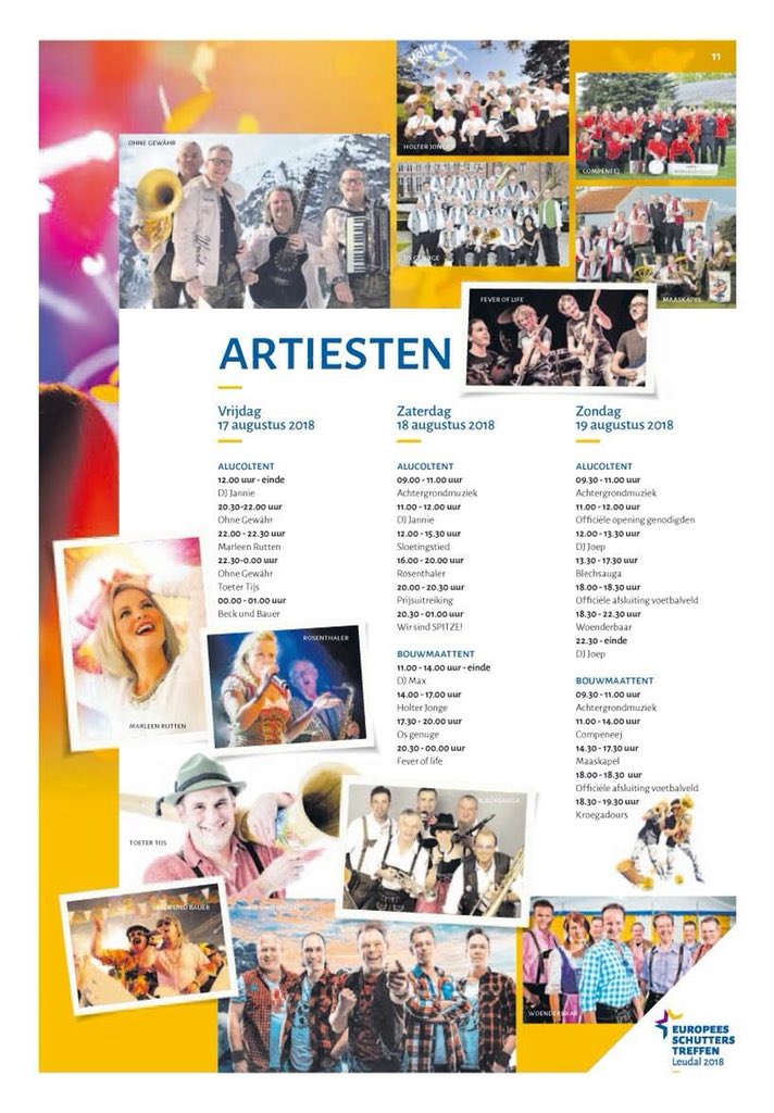 ZUPERTOL om de vrijdag van het Europees Schutterstreffen 2018 te mogen afsluiten #HeuteAbend #PartyOhneEnde #DiePartyGewinntTour #EST #Neer #FestZelt