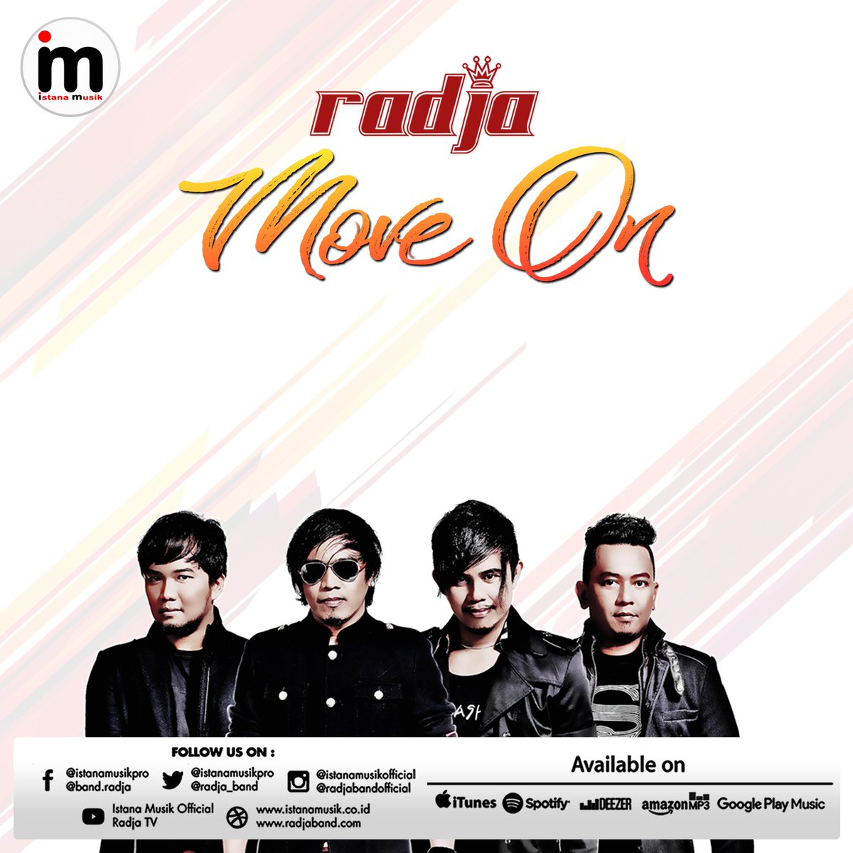 SwaramudaBDG's tweet photo. #PemutaranPerdanaRadio :
Np:#MOVEON #2019MOVEON
@Radja_Band cc :@IstanaMusikPro @BuleVaul @jalankarmel114 https://t.co/7fZ1adY6Tg
